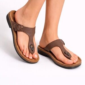 Birkenstock Brown Leather Sandals size 37